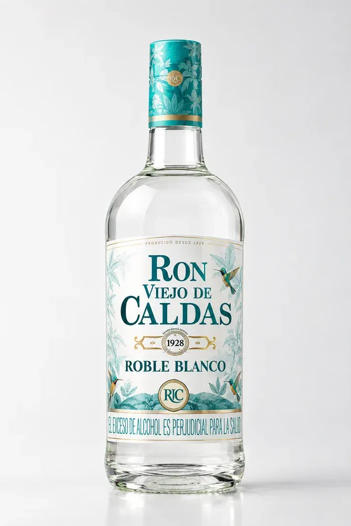 Ron Viejo de Caldas Blanco Roble